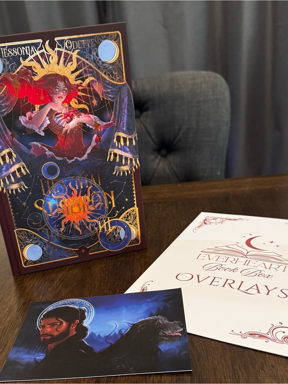 Everheart The Lies that Summon the Night by Tessonja Odette - Signed
